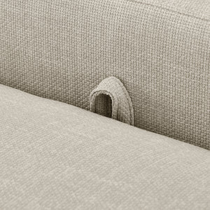 Wendy KD Fabric Storage Bench, Meridian Cream