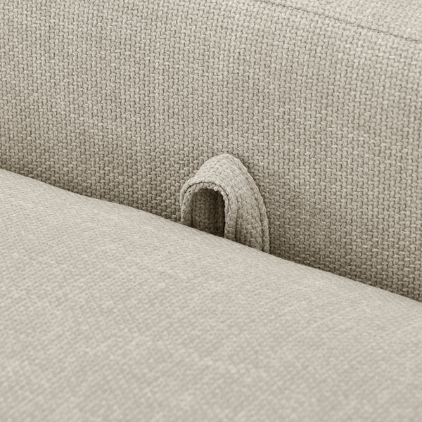 Wendy KD Fabric Storage Bench, Meridian Cream