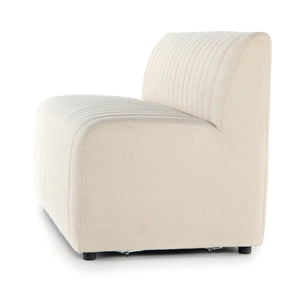 Augustine Dining Bench In Capri Oatmeal
