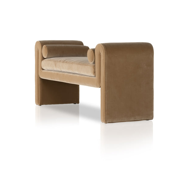 Mitchell Accent Bench in Surrey Camel