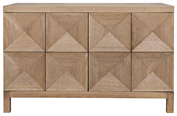 Quadrant Washed Walnut 2-Door Sideboard