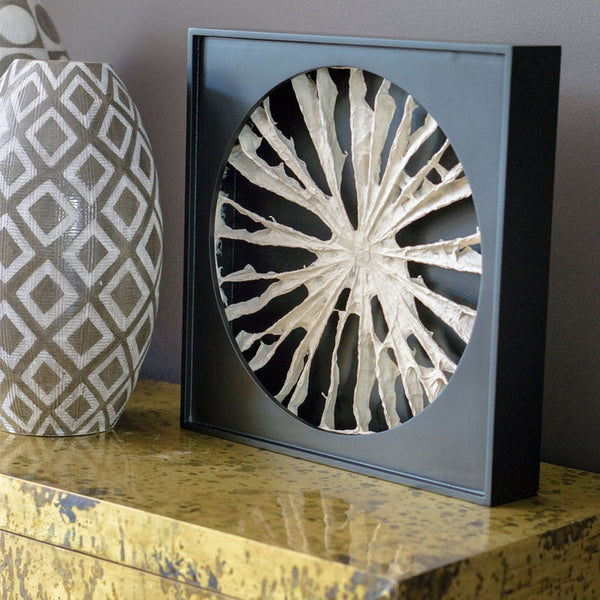 12" Shadow Box 'Radiant Paper'