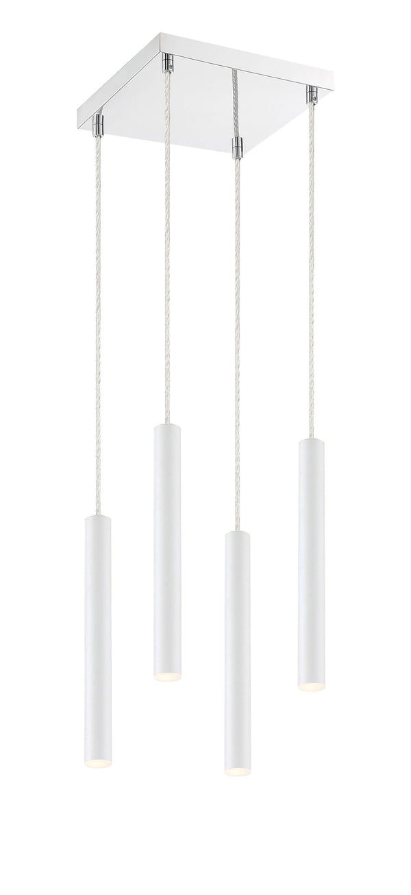 Forest 4 Light Island/Billiard in Chrome Finish