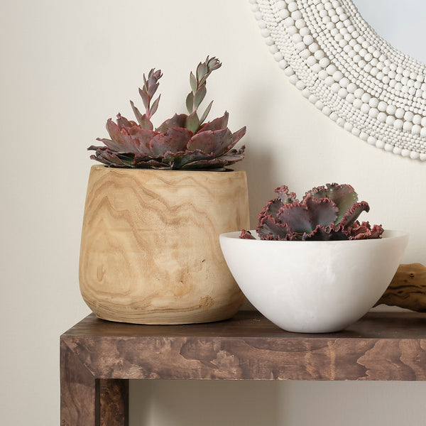 Brea Wooden Decorative Vase