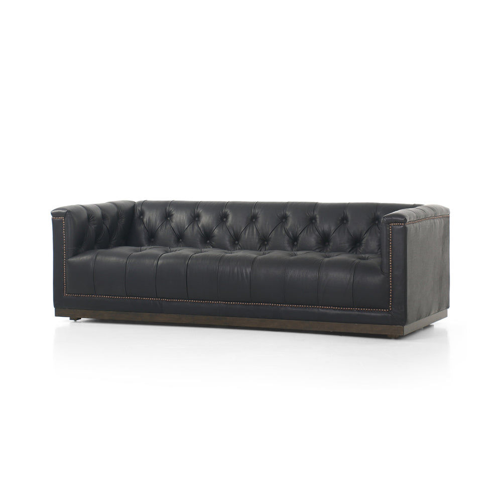 Maxx Sofa In 86" In Heirloom Black