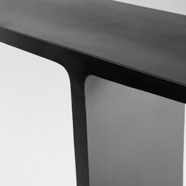 Anvil Console Table|Black