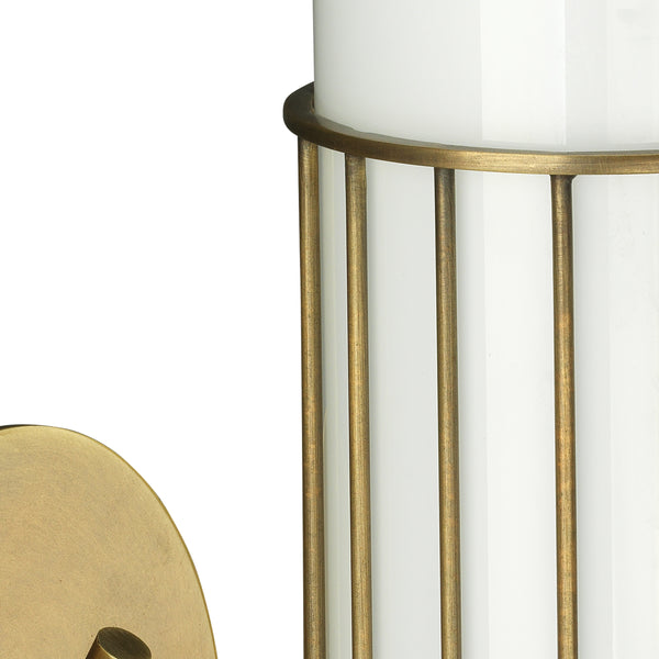 Torino 1-Light Wall Sconce, Antique Brass