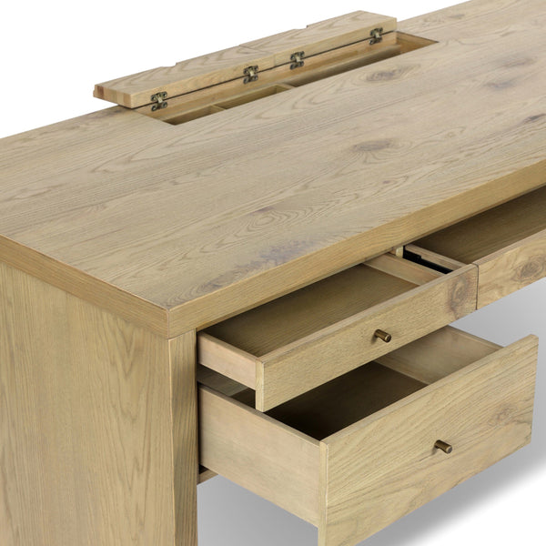 Torrington Desk - Sandy Oak Resawn