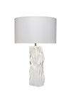 Sweetwood Ceramid Table Lamp with Linen Shade