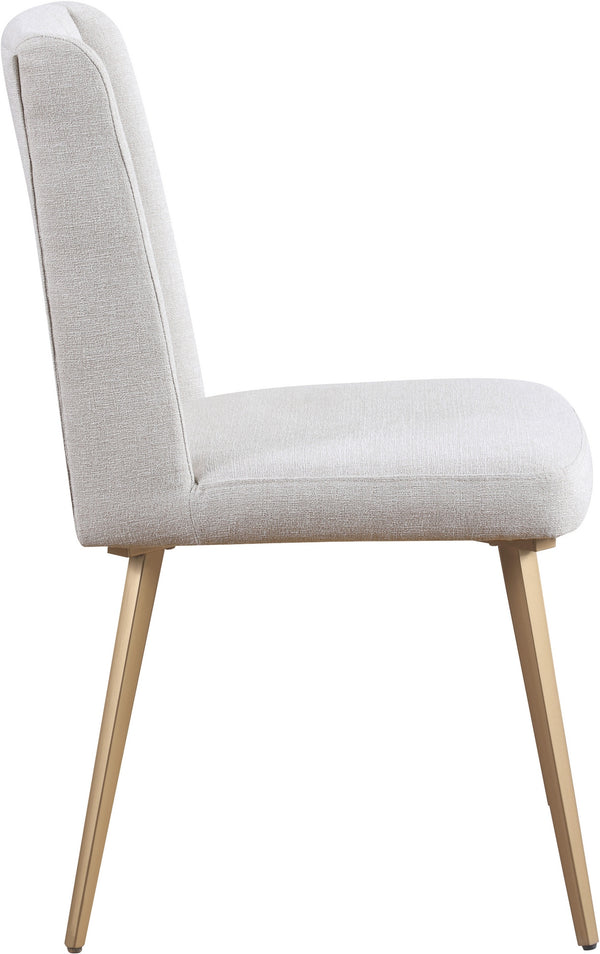 Alexandra Dining Chair In Brushed Gold