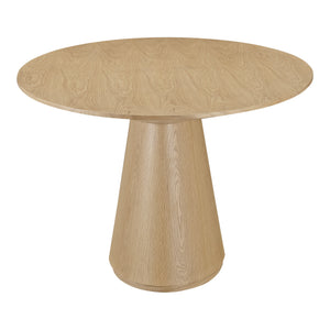 Otago Oval Dining Table in Natural Oak Finish