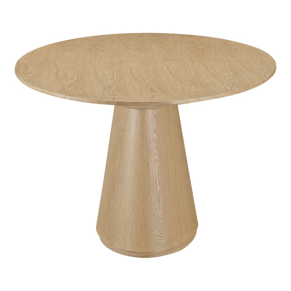 Otago Oval Dining Table in Natural Oak Finish