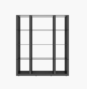 Reese Wall Unit in Grey High Gloss