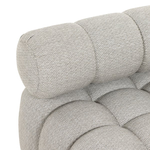 Roma Outdoor Sectional In Corner Pc In Ash