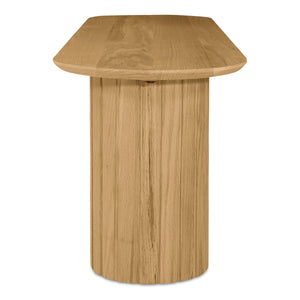 Povera Dining Bench in Natural Oak