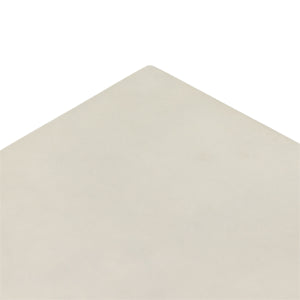 Parish Outdoor End Table In White Concrete