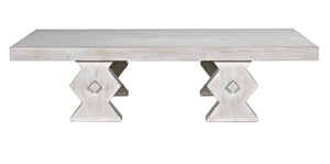 Suzu Coffee Table, White Wash