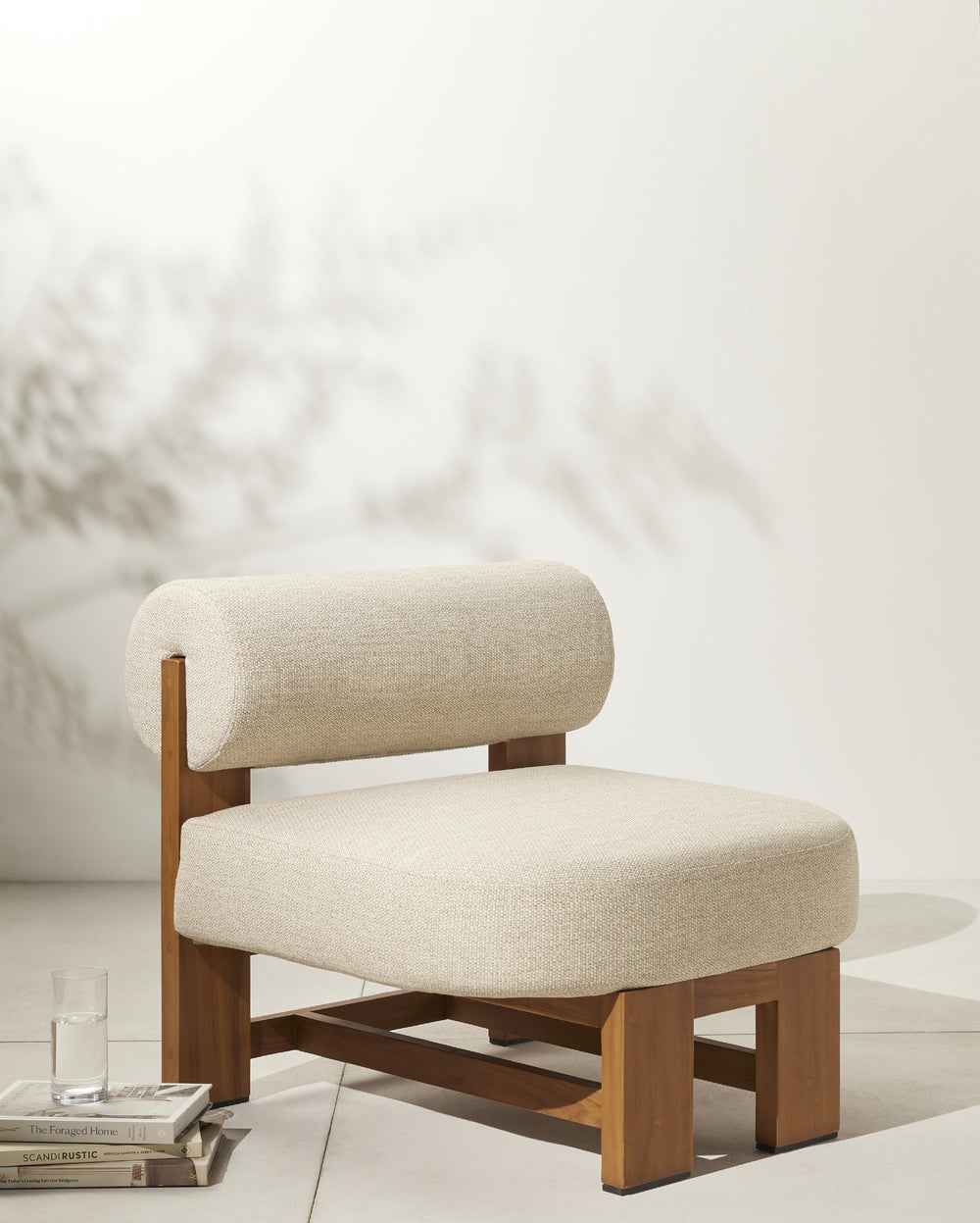 Malta Outdoor Chair In Natural Teak In Fsc