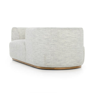 Deandra Tete A Tete Chaise In Merino Cotton