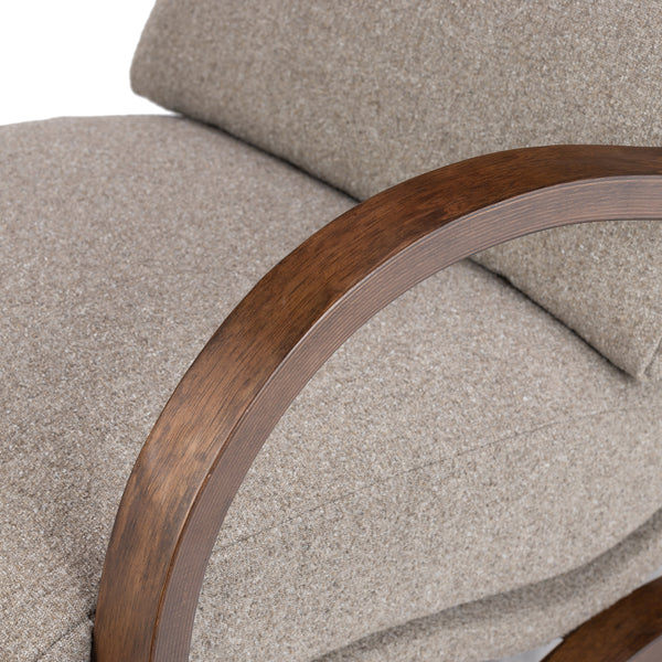 Paxon Chair In Weslie Feather