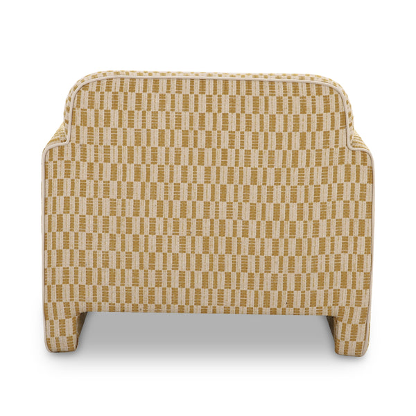 Moe's Leo Accent Chair in Chartreuse