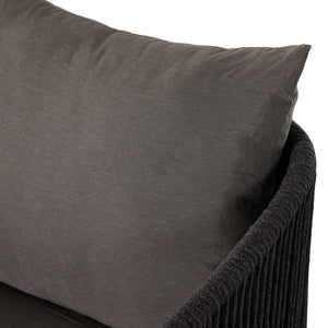Porto Outdoor Swivel Chair - Venao Charcoal