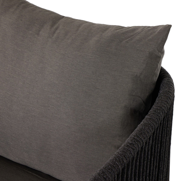 Porto Outdoor Swivel Chair - Venao Charcoal