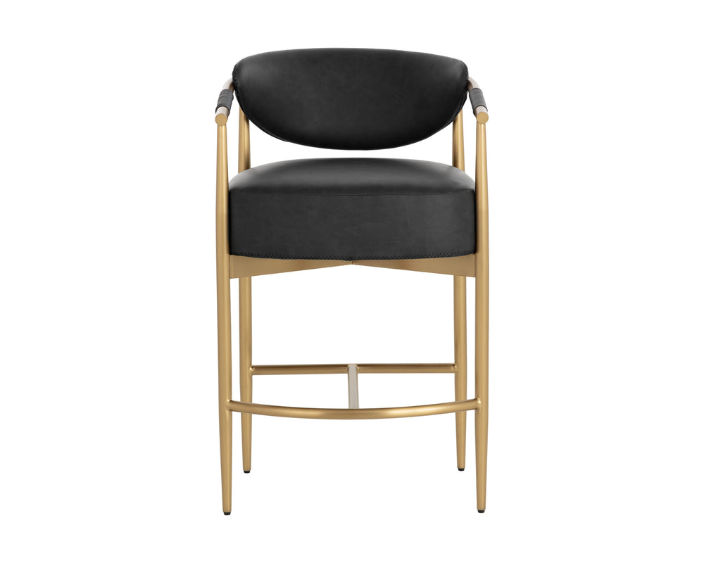HELOISE COUNTER STOOL - BRAVO BLACK