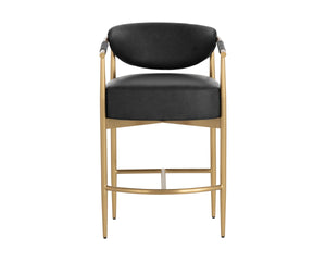 HELOISE COUNTER STOOL - BRAVO BLACK