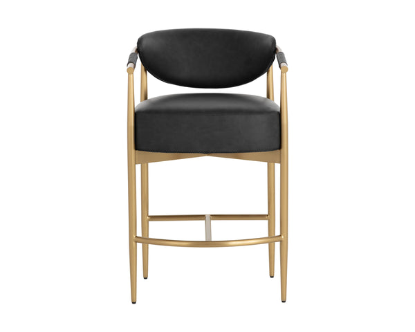 HELOISE COUNTER STOOL - BRAVO BLACK