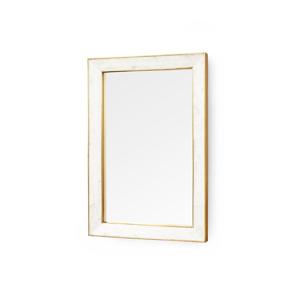 LEIGHTON MIRROR, WHITE