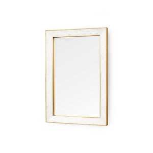 LEIGHTON MIRROR, WHITE