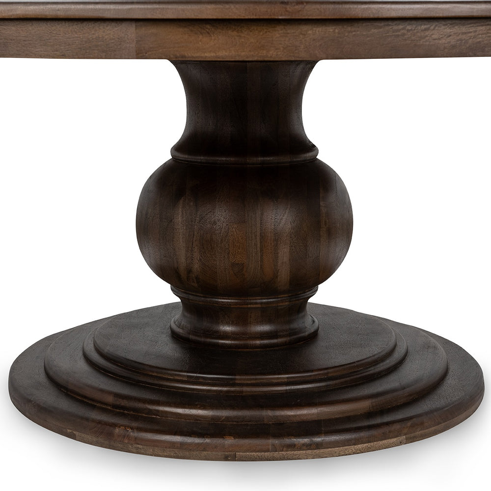Brookside Solid Wood Round Dining Table