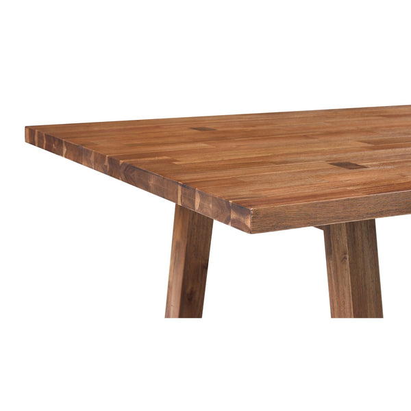 Bedford 79" Rect. Dining Table "A" Base In Brushed Brown 