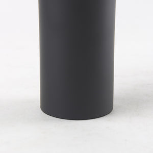 Malta Black Large Metal Candle Holder