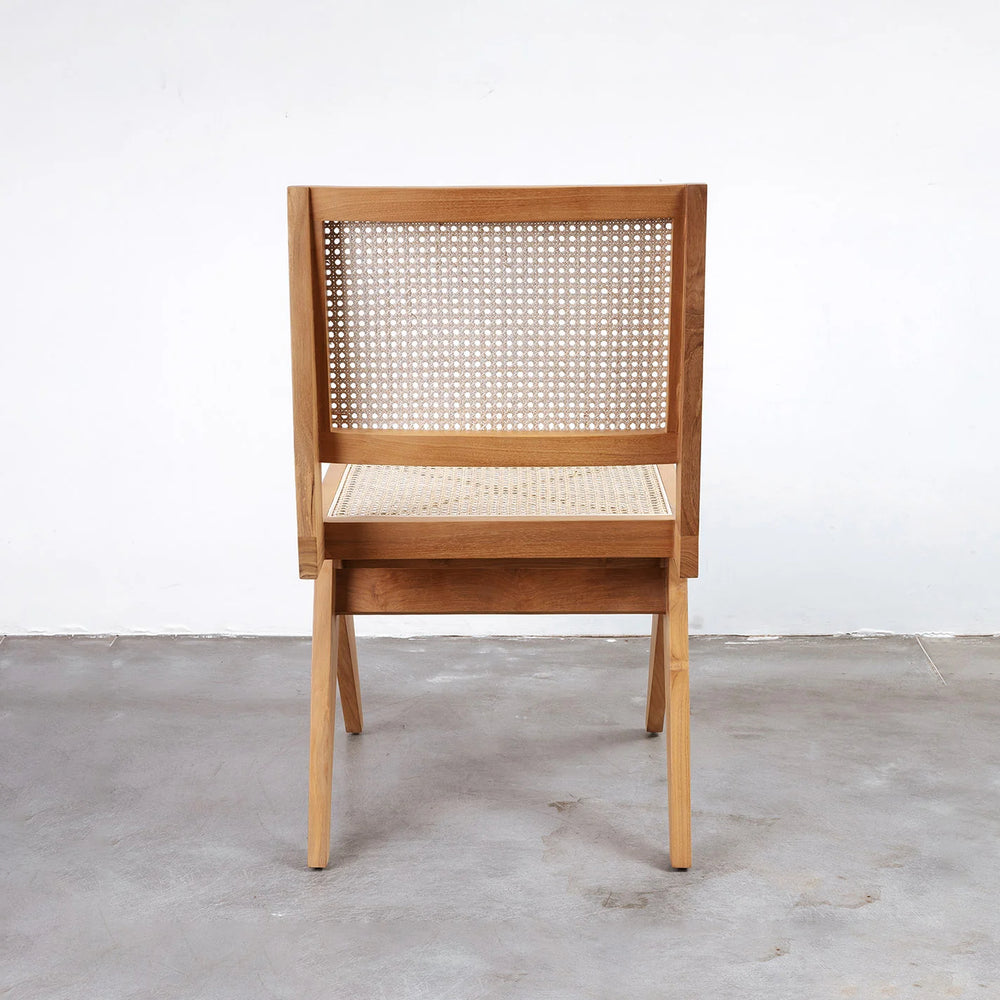 Jeanneret Cane Side Chair - Natural