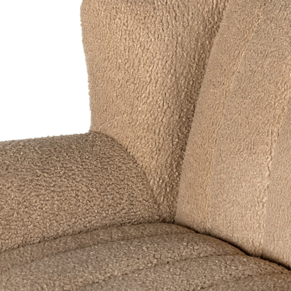 Elora Chair In Sheepskin Camel