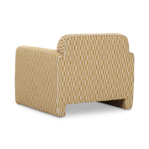 Moe's Leo Accent Chair in Chartreuse