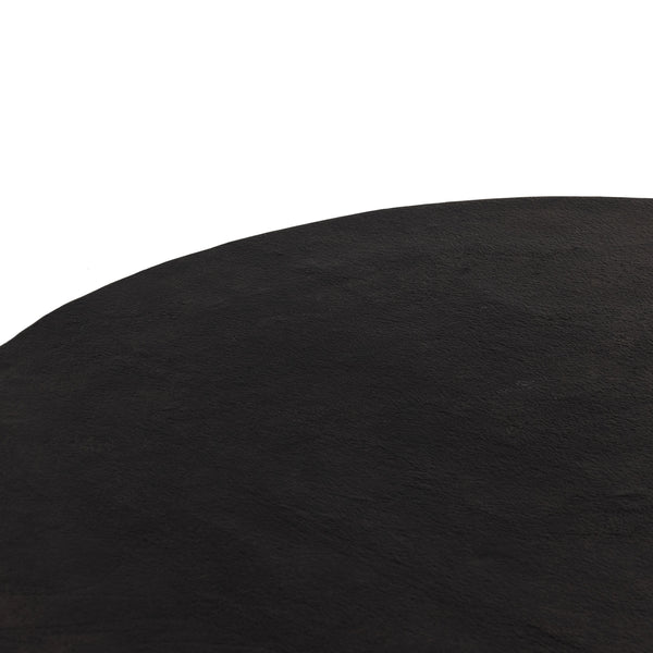 Sante 36" Coffee Table In Raw Black