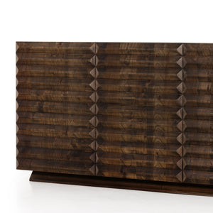 Tussac Media Console In Matte Brown Neem