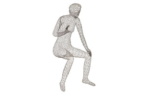 Crazy Wire Lounging Female - A