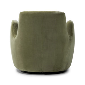 Reed Swivel Chair In Sapphire Sage