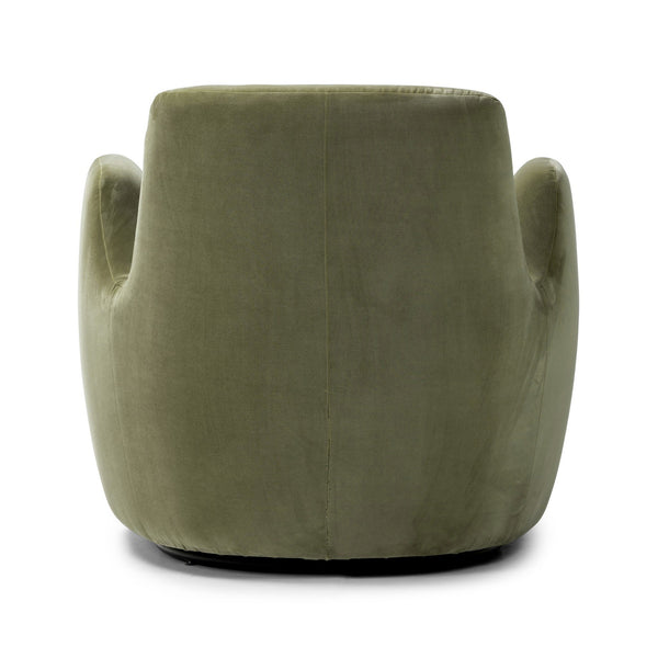 Reed Swivel Chair In Sapphire Sage