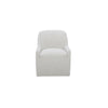 Maisie Rolling Dining Chair in Flecked Oat