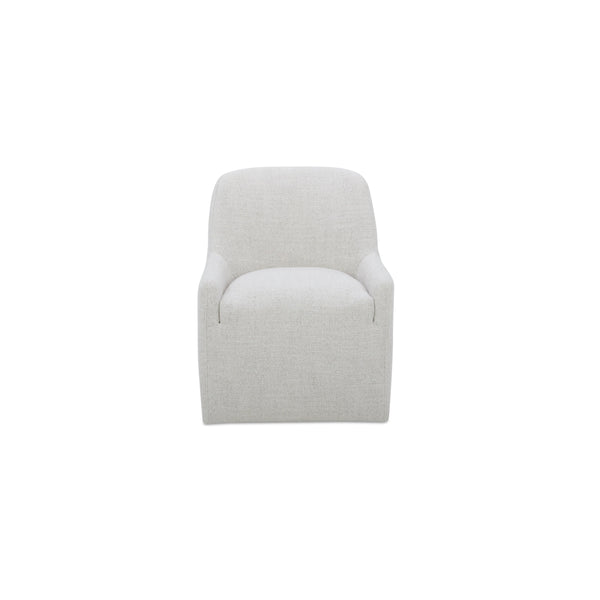 Maisie Rolling Dining Chair in Flecked Oat