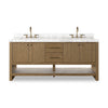 Anthem Double Vanity - Washed Natural Veneer