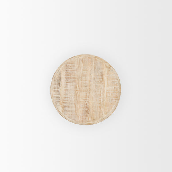 Rosie Small Blonde Wood End Table