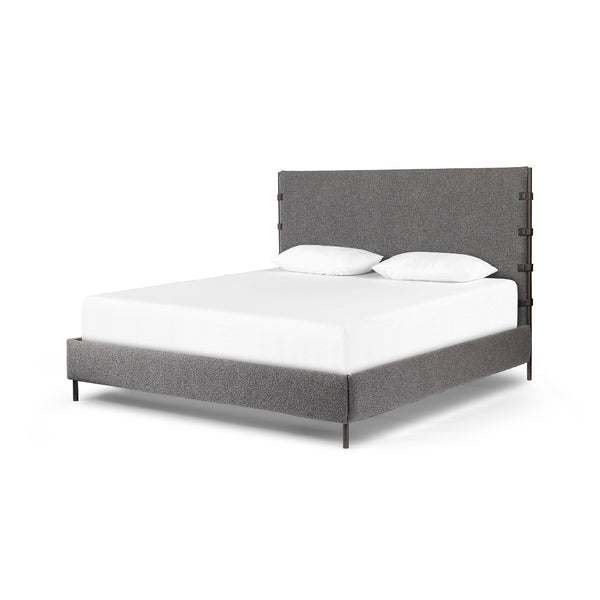 Anderson Bed In Knoll Charcoal In King