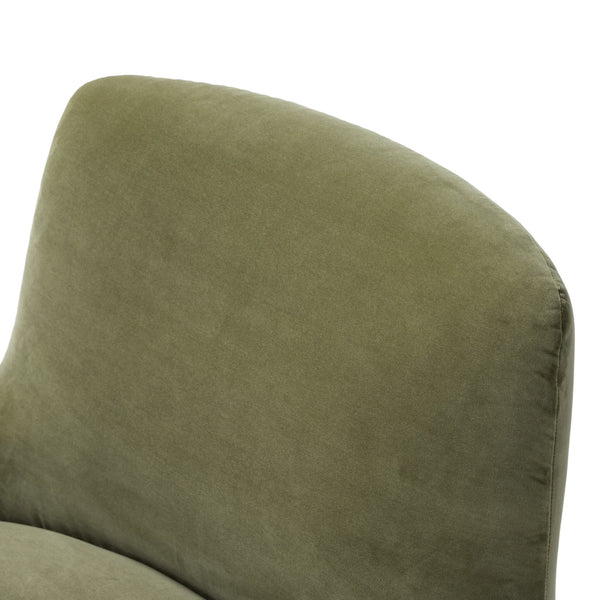 Reed Swivel Chair In Sapphire Sage