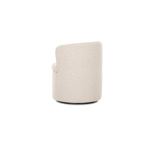 Moe's Dane Swivel Dining Chair in Beige